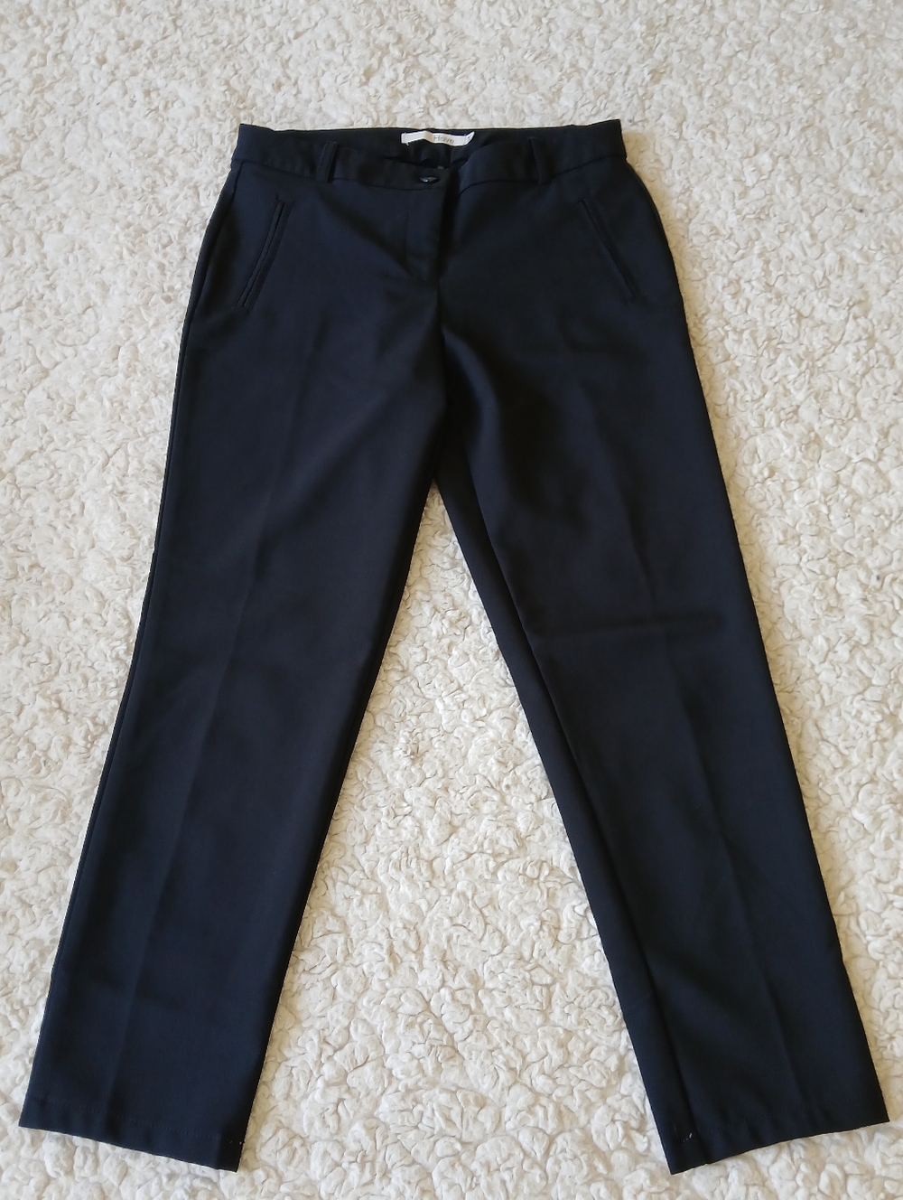 Have Women's Black Straight-Leg Dress Pants Medium